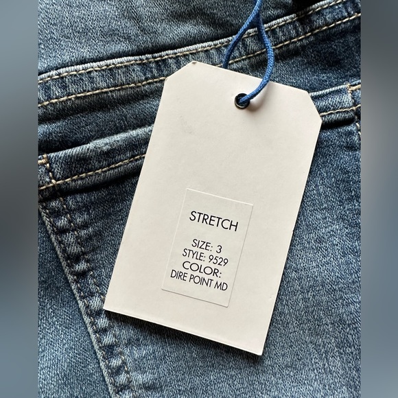 NWT Eunina Mid Rise Skinny Crop jeans - Picture 2 of 5